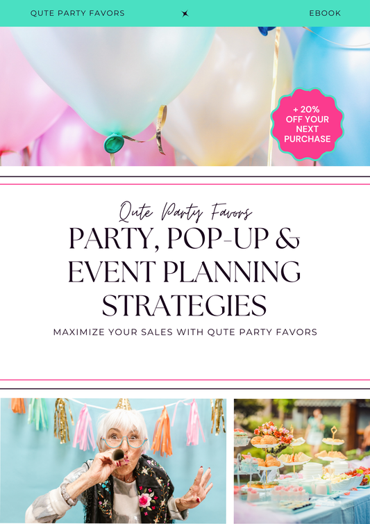 Party, Pop-Up & Event Planning Strategies eBook