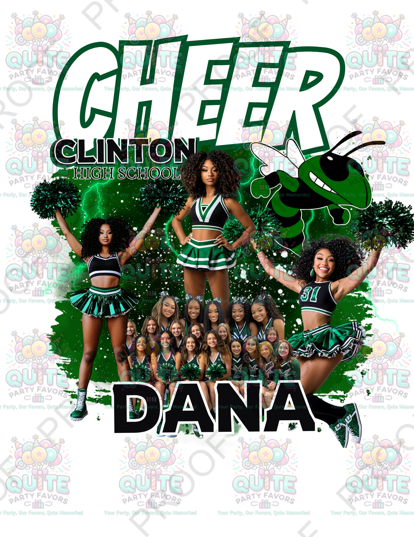 Cheer Editable Template Bundle