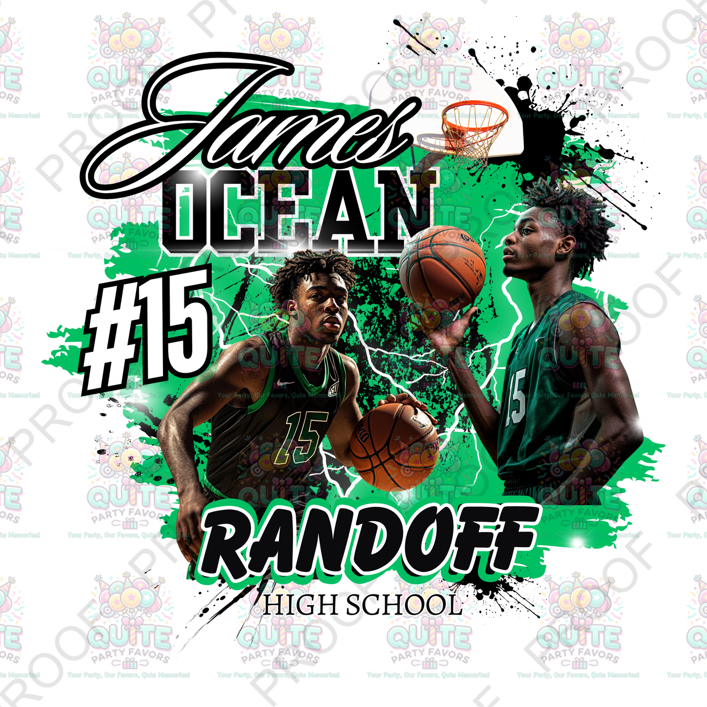 Basketball Editable Template Bundle