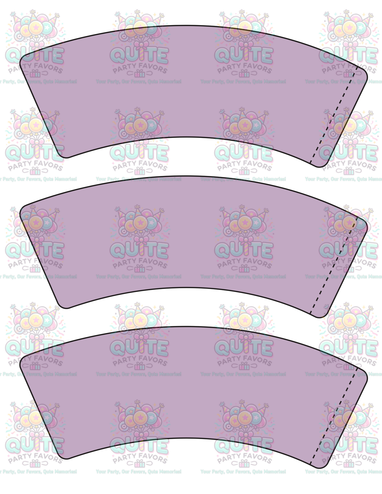 Cup Wrappers Template