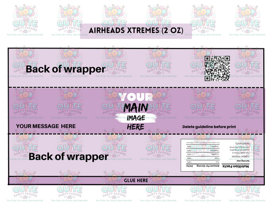 Airheads Xtreme Wrapper Template