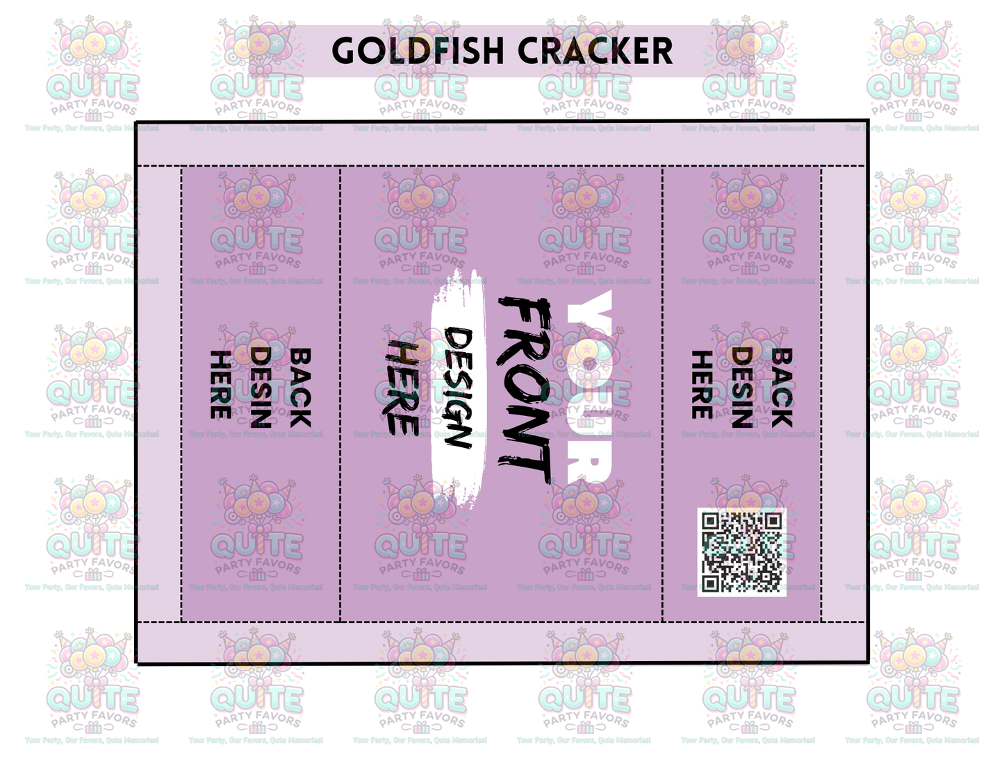 Goldfish Cracker Template