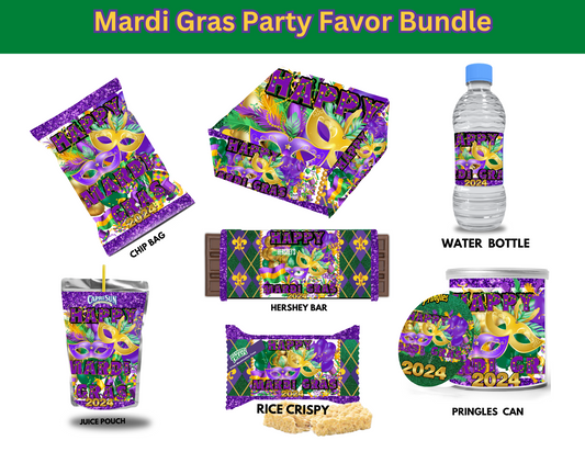 🎭 Mardi Gras Party Favor Template: Bring the Festive Spirit to Your Celebration! 🎭