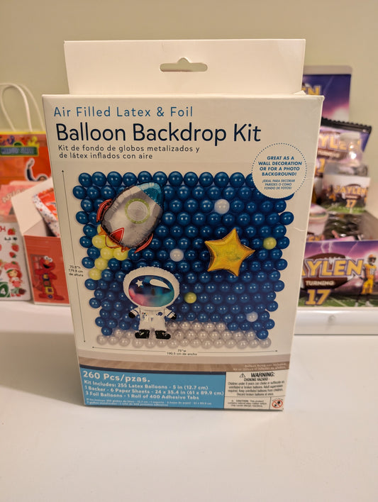 Galaxy Balloon Backdrop Kit