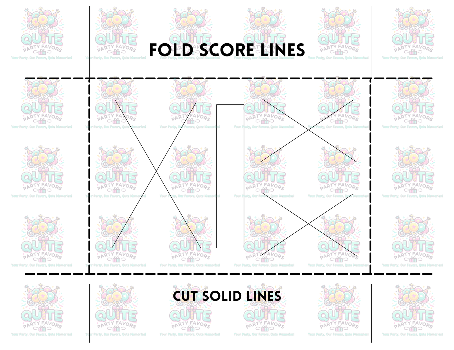 Small Caddy Tray Template