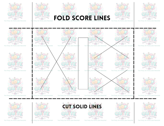 Small Caddy Tray Template